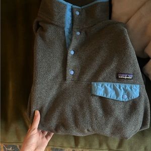 Patagonia half button sweater